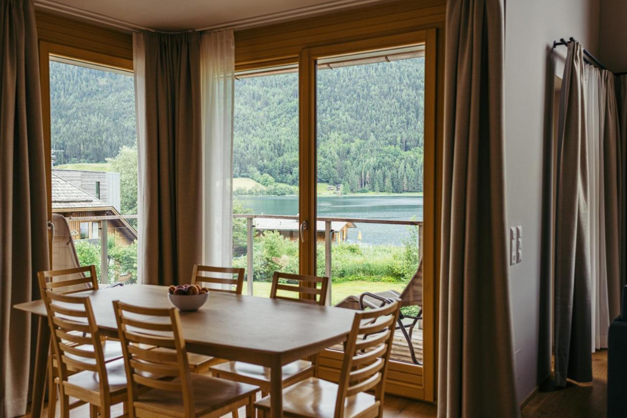 Appartementhotel Am Weissensee Bagian luar foto