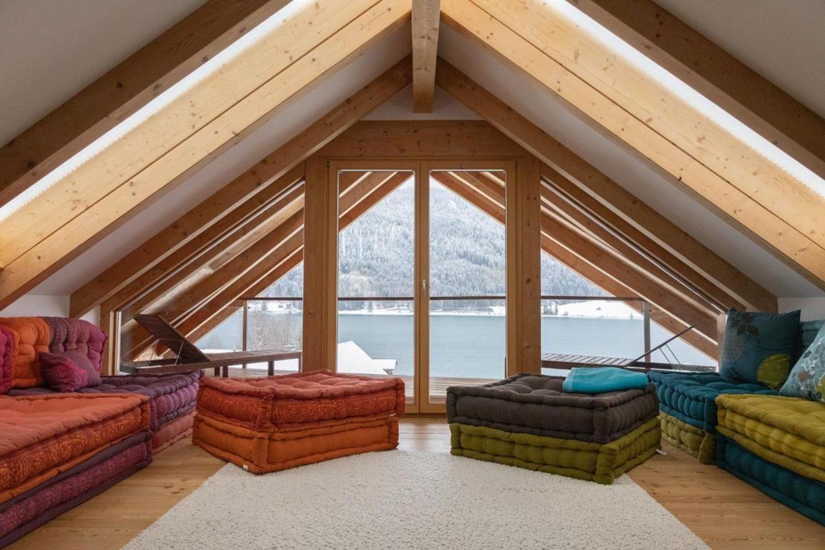 Appartementhotel Am Weissensee Bagian luar foto